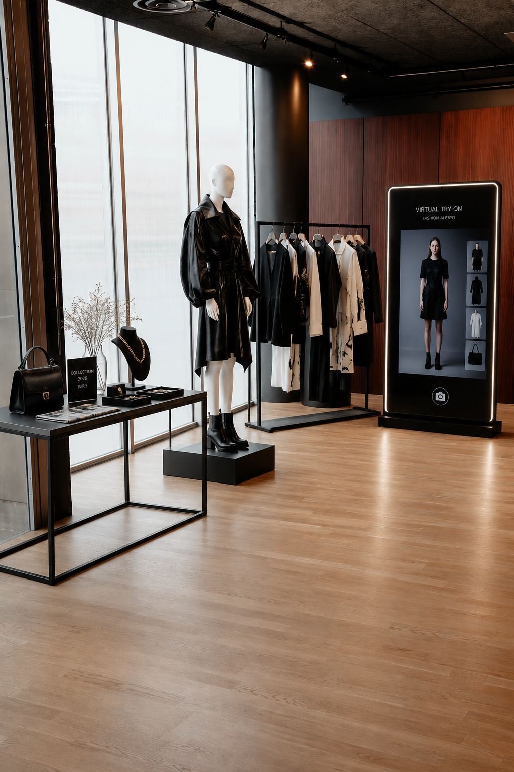 Fashion brand exhibition stand, Fashion AI Expo