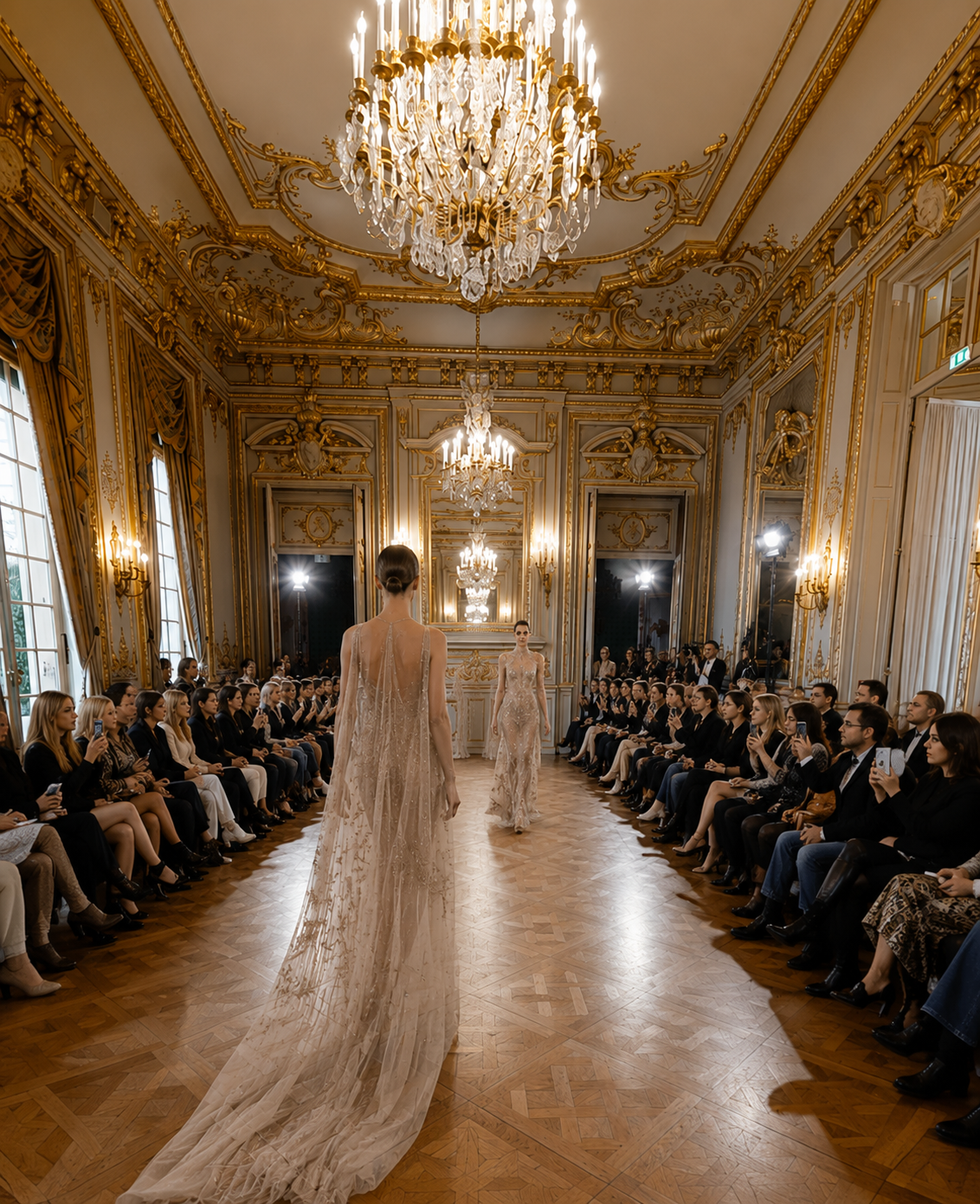 Fashion Forward runway show, Shangri-La Paris